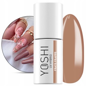 Yoshi Ciao Italiani 321 Frate Frappe Kolorowy lakier hybrydowy do paznokci 6ml