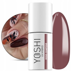 Yoshi Ciao Italiani 326 Rose Compose Kolorowy lakier hybrydowy do paznokci 6ml
