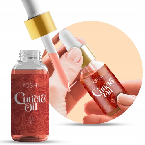 Yoshi Cuticle Oil 02 Intensywnie odżywcza oliwka do skórek i paznokci z pipetę 15ml