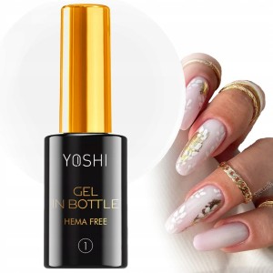 Yoshi Gel in Bottle No 01 One Drop Żel budujący do paznokci w butelce z pędzelkiem 10ml