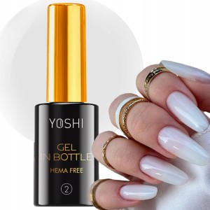 Yoshi Gel in Bottle No 02 One Drop Żel budujący do paznokci w butelce z pędzelkiem 10ml