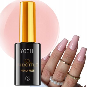 Yoshi Gel in Bottle No 06 One Drop Żel budujący do paznokci w butelce z pędzelkiem 10ml