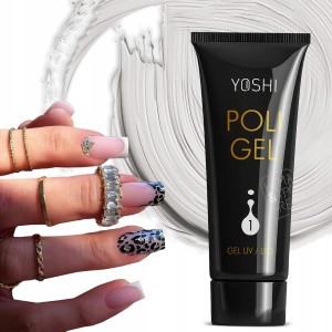 Yoshi PoliGel No 1 Clear Akrylożel UV LED do paznokci Hema i TPO free 30g