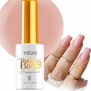 Yoshi Rubber Base 20 Baza kauczukowa do paznokci hybrydowych 10ml