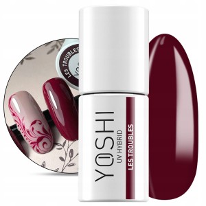 Yoshi The Color Is Now 502 Les Troubles Kolorowy lakier hybrydowy do paznokci 6ml