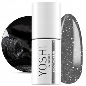 Yoshi Touch The Galaxy 528 Shooting Star Brokatowy lakier hybrydowy do paznokci 6ml