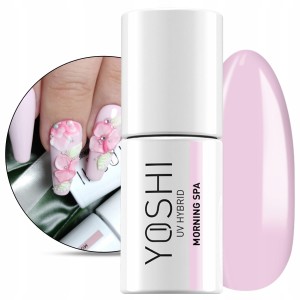 Yoshi Yacht & Yoyo 201 Morning Spa Kolorowy lakier hybrydowy do paznokci 6ml