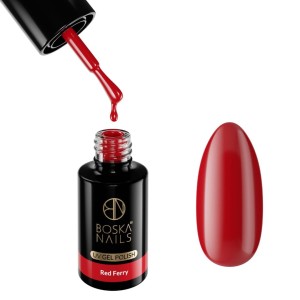 Boska Nails 326 Red Ferry kolorowy lakier hybrydowy 6ml