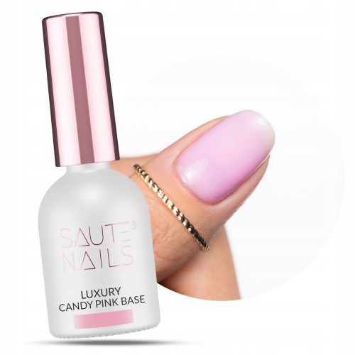 Saute Nails Luxury Base Baza hybrydowa do paznokci Candy Pink 8ml 00.jpg