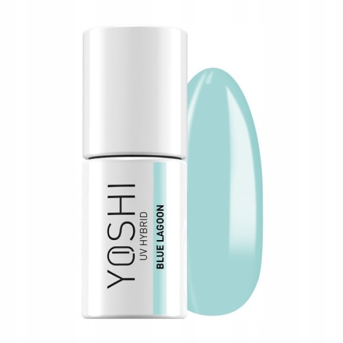 Yoshi Pastel Paradise 824 Blue Lagoon Pastelowy lakier hybrydowy do paznokci 6ml