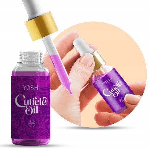 Yoshi Cuticle Oil 01 Intensywnie odżywcza oliwka do skórek i paznokci z pipetę 15ml