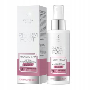 Victoria Vynn Pharm Foot Hydro Cream Nawilżający spray do suchej skóry 10% mocznik i humektanty 150ml