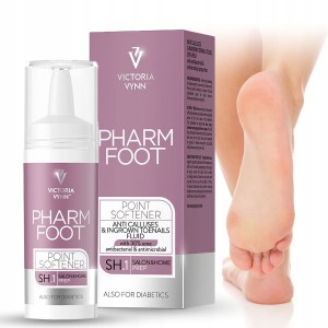 Victoria Vynn Pharm Foot Point Softener Punktowy fluid na modzele i wrastające paznokcie 30% mocznika 15ml