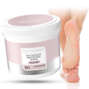 Victoria Vynn Pharm Foot Foot Scraper Wygładzający peeling solno-cukrowy do stóp z kompleksem olejków i masłem Shea 800g