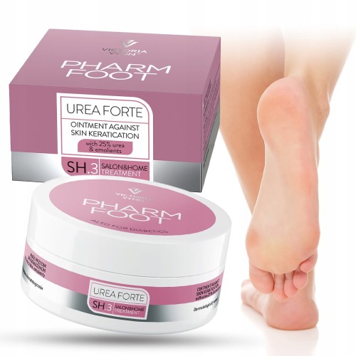 Victoria Vynn Pharm Foot Urea Forte Maść do zrogowaciałej i pękającej skóry z 25% mocznikiem i emolientami 75ml
