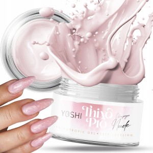 Yoshi Gel Thixo Pro Champagne Nude Żel budujący samopoziomujący do paznokci z tiksotropią 15ml