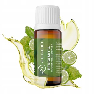 Aromatum Bergamota Naturalny olejek eteryczny antyseptyczny i łagodzący stres 12ml