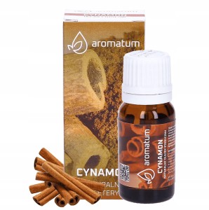 Aromatum Cynamon Naturalny olejek eteryczny rozgrzewający, przeciwzapalny i wyszczuplający 12ml