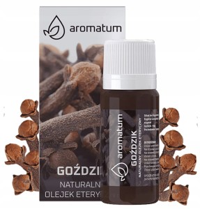 Aromatum Goździk Naturalny olejek eteryczny przeciwbólowy, antyseptyczny i uspokajający 12ml