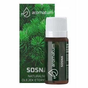 Aromatum Sosna Naturalny olejek eteryczny antyseptyczny, pobudzający i odświeżający 12ml