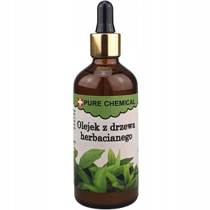 Pure Chemical Olejek eteryczny z drzewa herbacianego Naturalny olejek przeciwbakteryny, przeciwgrzybiczny, wspomaga odporność 100ml