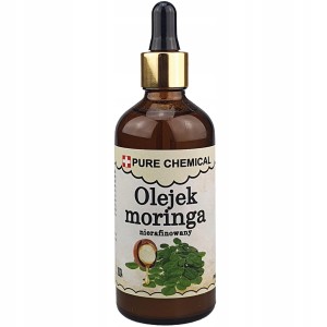 Pure Chemical Olejek moringa Naturalny olejek nawilżający, wzmacniający, regenerujący, przeciwzapalny, antyoksydacyjny 100ml