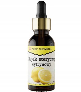 Pure Natura Olejek eteryczny cytrynowy Naturalny olejek eteryczny orzeźwiający 30ml