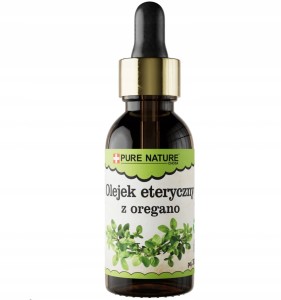 Pure Natura Olejek eteryczny z oregano Naturalny olejek eteryczny przeciwzapalny i antybakteryjny wspomagający odporność oczyszczający 30ml
