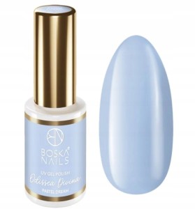 Boska Nails Odissea Divina 547 Pastel Dream Baby Blue Kolorowy lakier hybrydowy 6ml