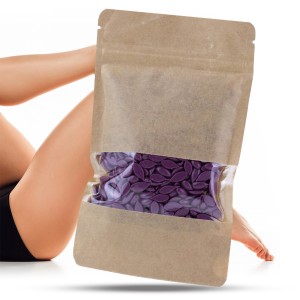 ItalWax Film Wax Plum Wosk twardy w granulkach do depilacji bezpaskowej 250g (opakowanie eko)