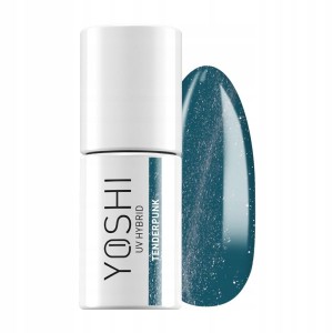 Yoshi Heartcore 198 Tenderpunk Neonowy kobaltowy lakier hybrydowy z efektem flash i cat eye 6ml