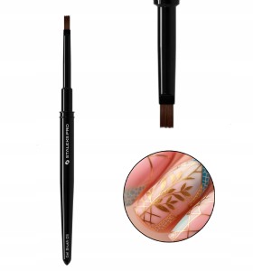 Staleks NBE-05 Pędzelek do żelu EXPERT szerokość 5mm długość 8,5mm