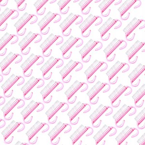 Szczoteczka mini do usuwania pyłu manicure i pedicure kolor mix 100 sztuk