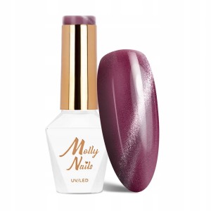 Molly Nails Blues Cat Eye Pinks Metallic Nr 212 HEMA/Di-HEMA Free Lakier hybrydowy LED/UV Gel Polish 8g
