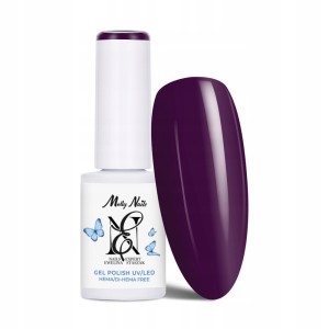 Molly Nails by Ewelina Staszak Talizman T3 Ametyst Fioletowy lakier hybrydowy LED/UV Gel Polish HEMA/Di-HEMA Free 8g
