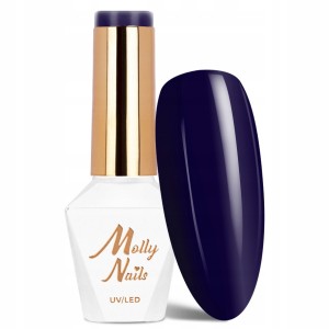 Molly Nails Inspired By You Nr 56 Romantic Gel Polish HEMA/Di-HEMA Free Fioletowy lakier hybrydowy LED/UV 8g