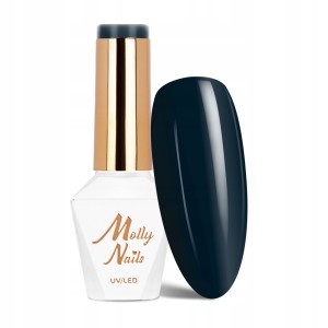 Molly Nails Rest & Relax 90 Zen Gel Polish HEMA/Di-HEMA Free Granatowy lakier hybrydowy LED/UV 8g