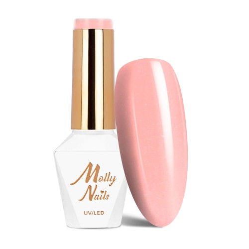 Molly Nails Sensual Nr 200 Chloe Gel Polish HEMA/Di-HEMA Free Różowy lakier hybrydowy LED/UV 8g