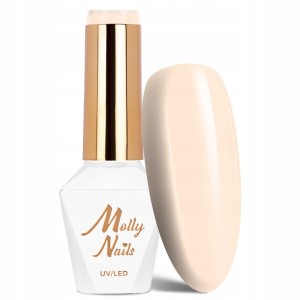 Molly Nails Wedding Yes, I Do 27 I Love Creamy Gel Polish HEMA/Di-HEMA Free Beżowy lakier hybrydowy LED/UV 8g