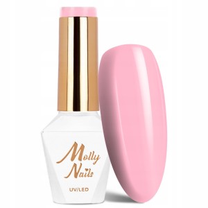 Molly Nails Wedding Yes, I Do 28 I A Subtle Kiss Gel Polish HEMA/Di-HEMA Free Różowy lakier hybrydowy LED/UV 8g
