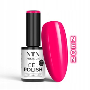 NTN Premium Birthday Party Collection 53 Różowy neonowy lakier hybrydowy HEMA/Di-HEMA Free LED/UV Gel Polish 5g