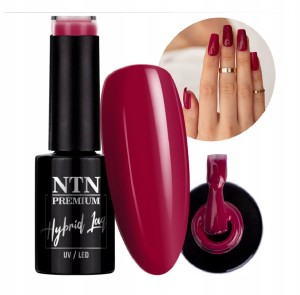 NTN Premium Passion for Love Collection 204 Różowy lakier hybrydowy HEMA/Di-HEMA Free LED/UV Gel Polish 5g