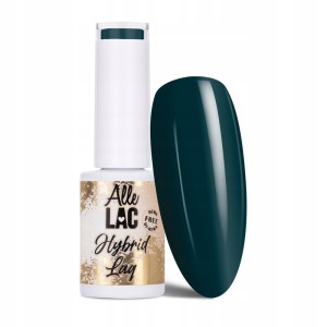 AlleLac Hybrid Lag Gel Polish Limited Edition Nr 207 Zielony lakier hybrydowy do paznokci HEMA/Di-HEMA Free 5g