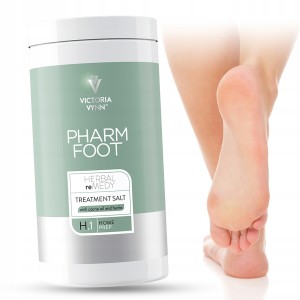Victoria Vynn Pharm Foot Herbal reMedy Sól zabiegowa z oliwą ozonowaną i ziołami 1250g