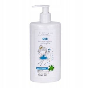 Larel Girl! Żel do higieny intymnej dla dziewczynek z ekstraktem z aloesu 300ml