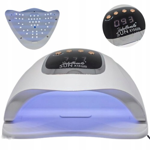 Isabellenails Profesjonalna lampa do paznokci Dual LED UV 150W Sun X15 do hybryd i akrylożeli 01.jpg