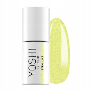 Yoshi Lakier Hybrydowy 273 Stem Juice – Pastelowa Limonka z Drobinką kolekcja Botanical Awakening 6 ml