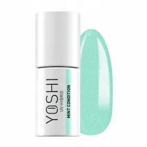 Yoshi Lakier Hybrydowy 278 Mint Condition – Pastelowy Miętowy z Drobinką kolekcja Botanical Awakening 6 ml