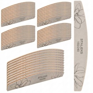 Pilnik mineralny jednorazowy łódka Staleks Expert NFE-40 150/240 zestaw 50 sztuk