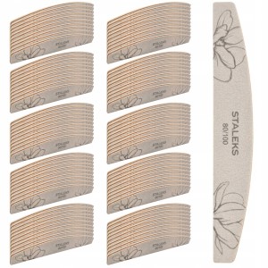 Pilnik mineralny jednorazowy łódka Staleks Expert NFE-40 80/100 zestaw 100 sztuk
